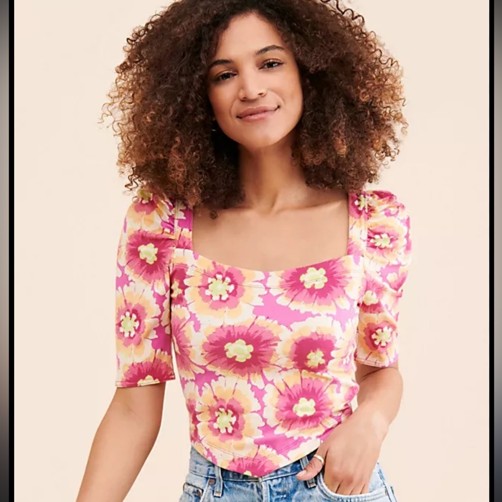 FREE PEOPLE Give me More Top